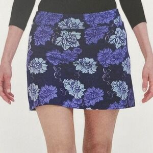 TRANQUILITY Moisture Wicking Wrinkle Resistant‎ Floral Skort Women's XL